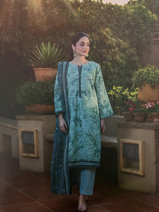 ZESH THREE PIECE PRINTED LAWN COLLECTION